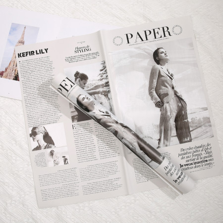 Калька газета "Paper" (20 л.) - #124 Серый